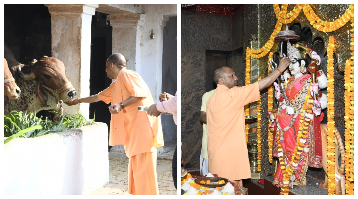 Photo of Balrampur: गोसेवा में भी रमे रहे सीएम योगी, देवीपाटन मंदिर परिसर का किया भ्रमण
