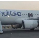 Bomb Threat on indigo flight from delhi to varanasi news in hindi