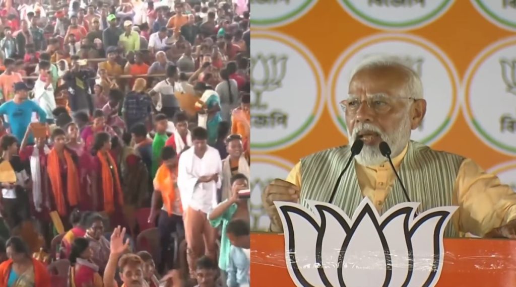 PM Modi in Vishnupur