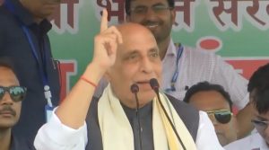 Rajnath Singh in Karakat