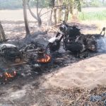 Sant Kabir Nagar: जमीनी विवाद में युवक को मारी गोली, दो बाइक को किया आग के हवाले