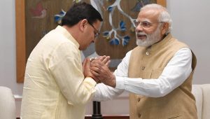 CM Dhami Meets to PM Modi