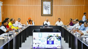 CM Nitish Took a Meeting