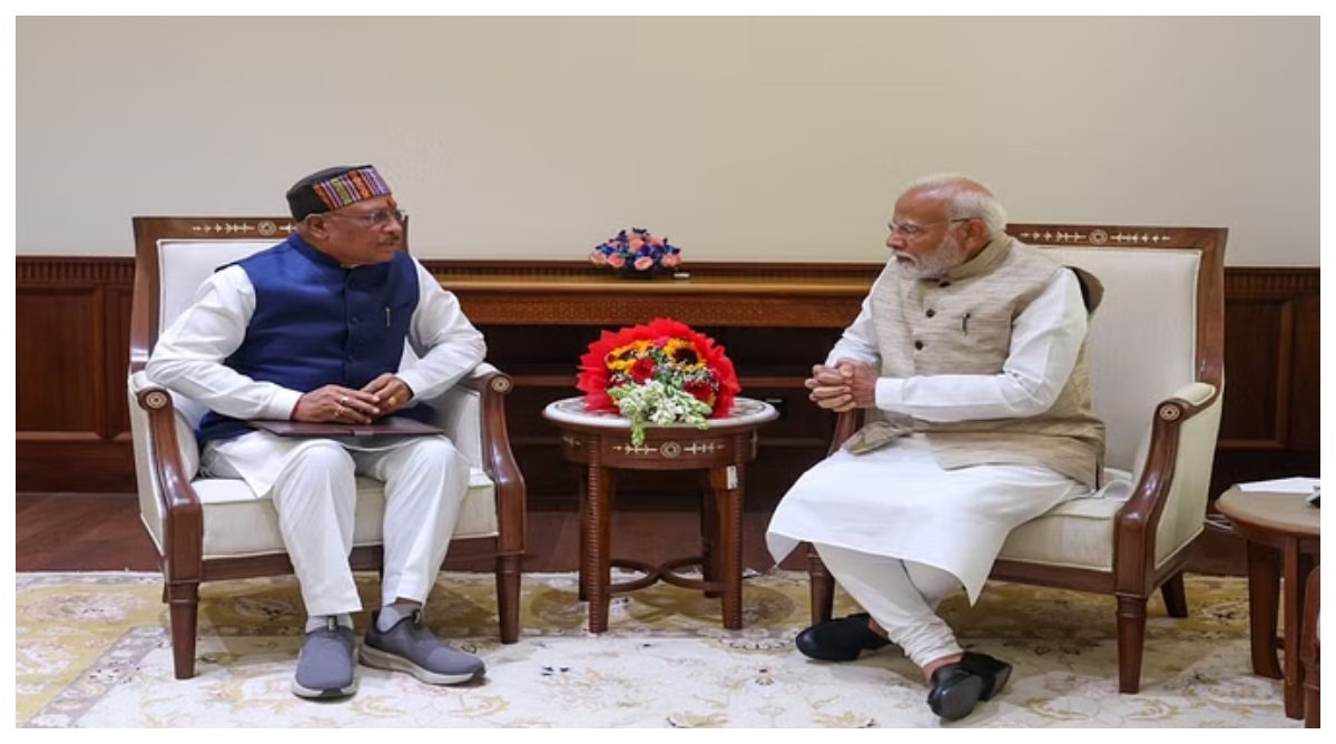 Photo of Delhi: छत्तीसगढ़ के CM विष्णुदेव साय ने PM मोदी से की मुलाकात, तीसरी बार PM बनने पर दी बधाई