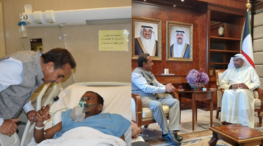 Kriti Vardhan Singh in Kuwait
