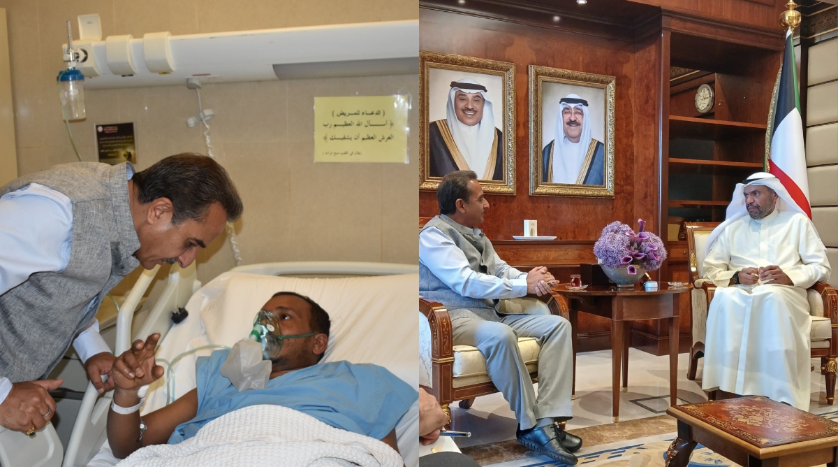 Kriti Vardhan Singh in Kuwait
