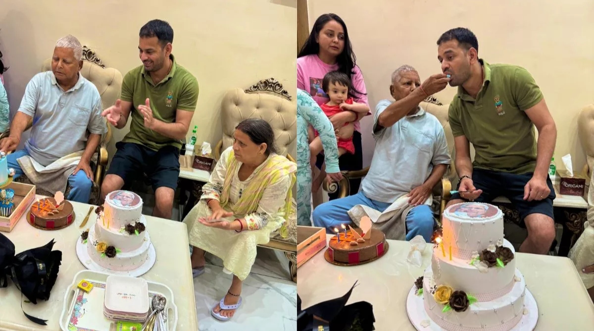 Photo of Lalu Yadav Birthday: RJD सुप्रीमो लालू यादव का 77वां जन्मदिन आज, परिवार संग केक काट कर मनाया जन्मदिन