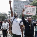 Protest in Kenya