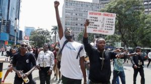 Protest in Kenya