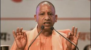 CM Yogi in NITI Aayog meeting