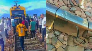 Fracture in Railway Line