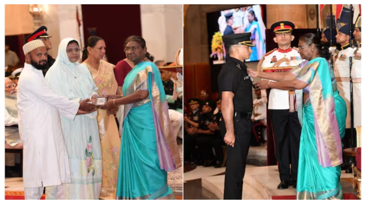 Photo of Gallantry Awards: राष्ट्रपति द्रौपदी मुर्मू ने 36 वीर जवानों को वीरता पुरस्कार से किया सम्मानित