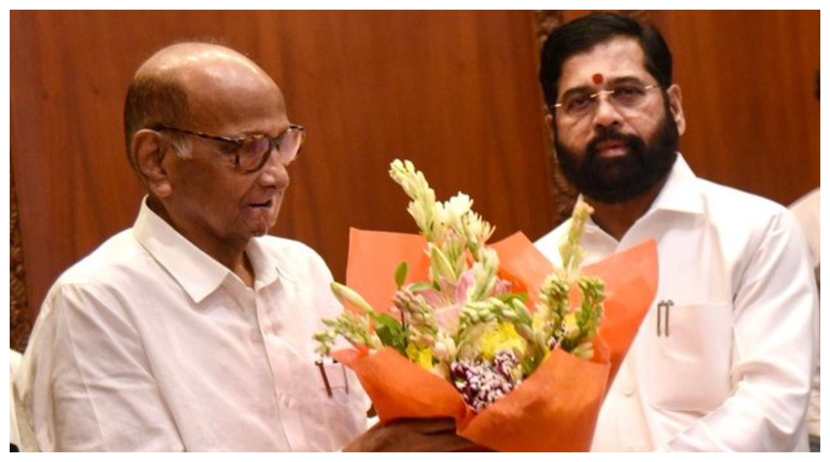 Photo of महाराष्ट्र में बढ़ी सियासी हलचल, CM एकनाथ शिंदे से शरद पवार ने की मुलाकात