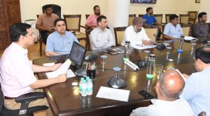 Meeting of Chief Secretary