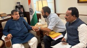 Meeting with Nitin Gadkari
