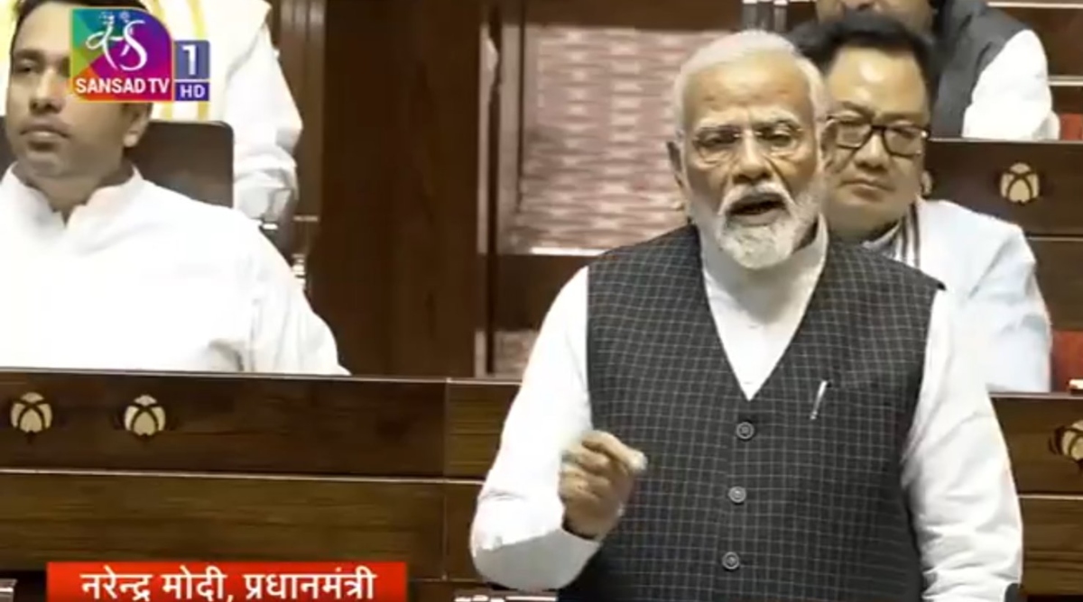 Photo of राज्यसभा में PM मोदी बोले… ‘झूठ फैलाने वालों में सच सुनने की ताकत नहीं’