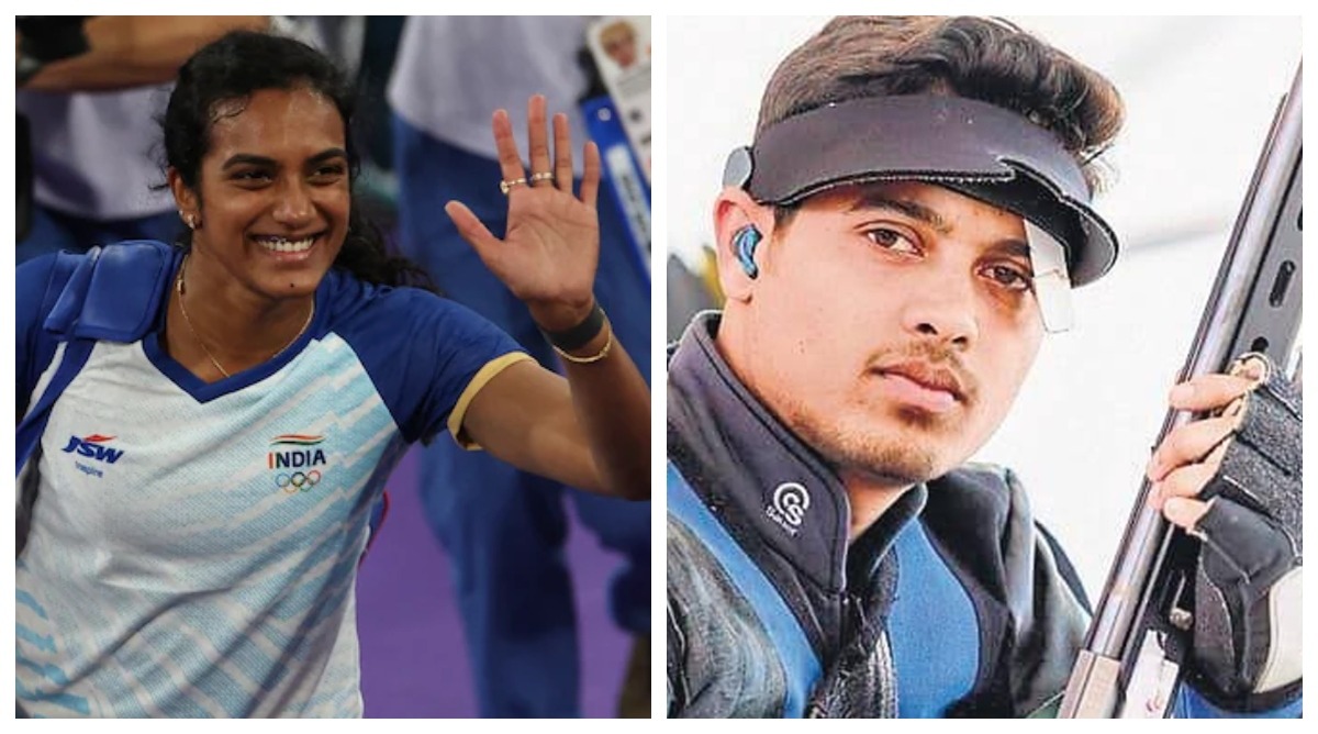 PV Sindhu and Swapnil Kusale