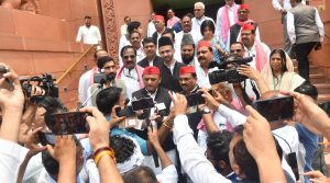 Reaction of Akhilesh yadav