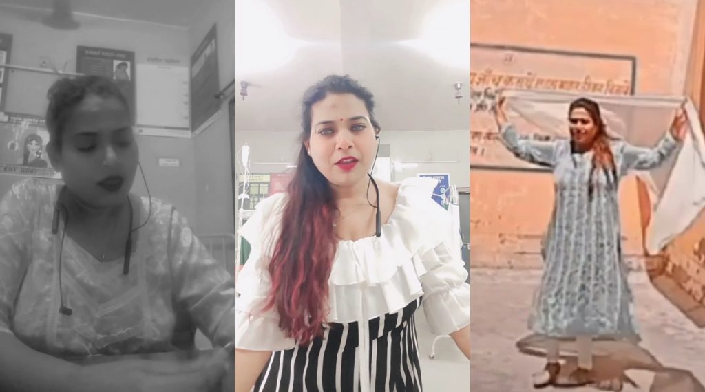 Viral reels of a Nurse