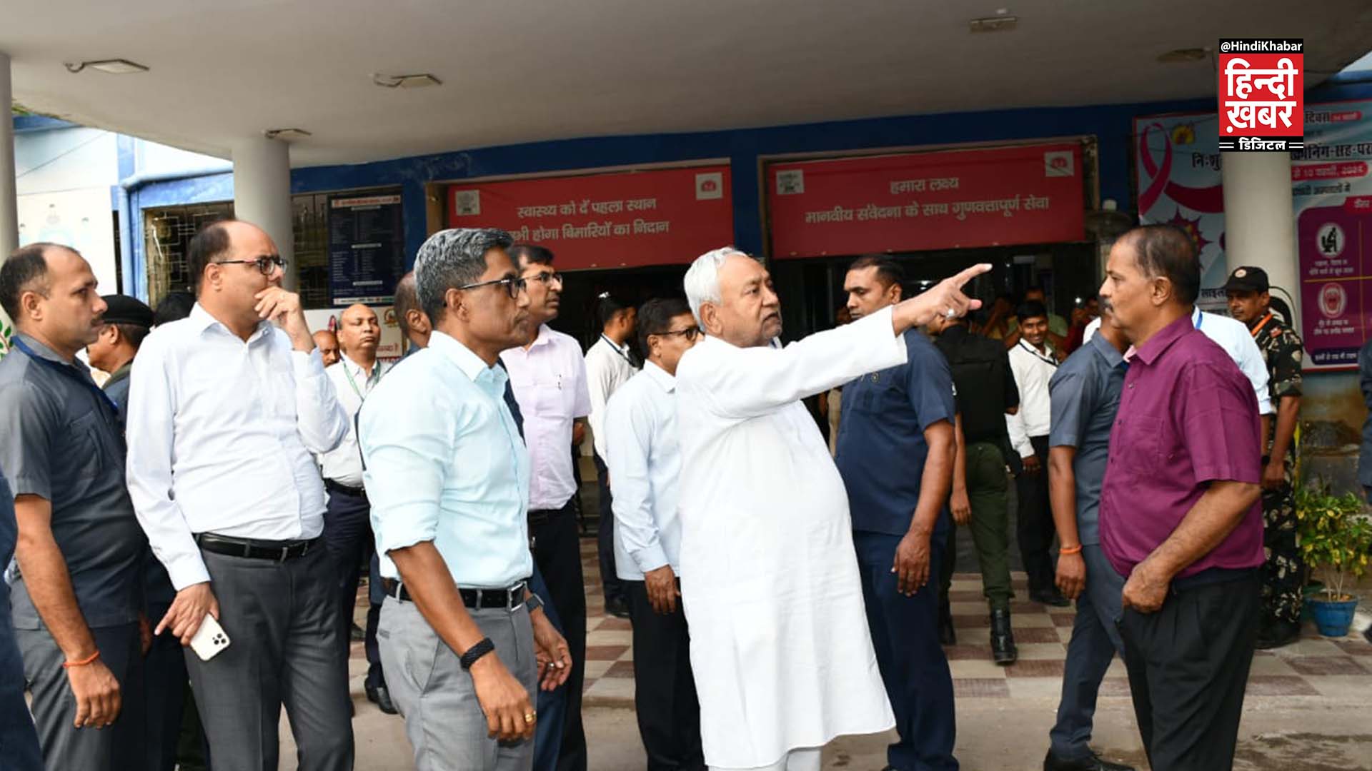 Photo of पटना सिटी के गुरु गोविंद सिंह अस्पताल का CM नीतीश कुमार ने किया निरीक्षण