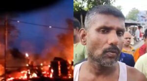 Fire incident in Jamui