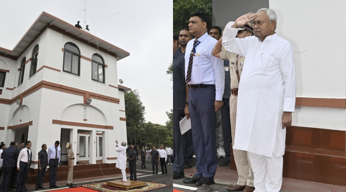 Photo of Bihar : मुख्यमंत्री नीतीश कुमार ने अपने सरकारी आवास पर भी फहराया राष्ट्रीय ध्वज
