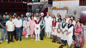 Honored the students