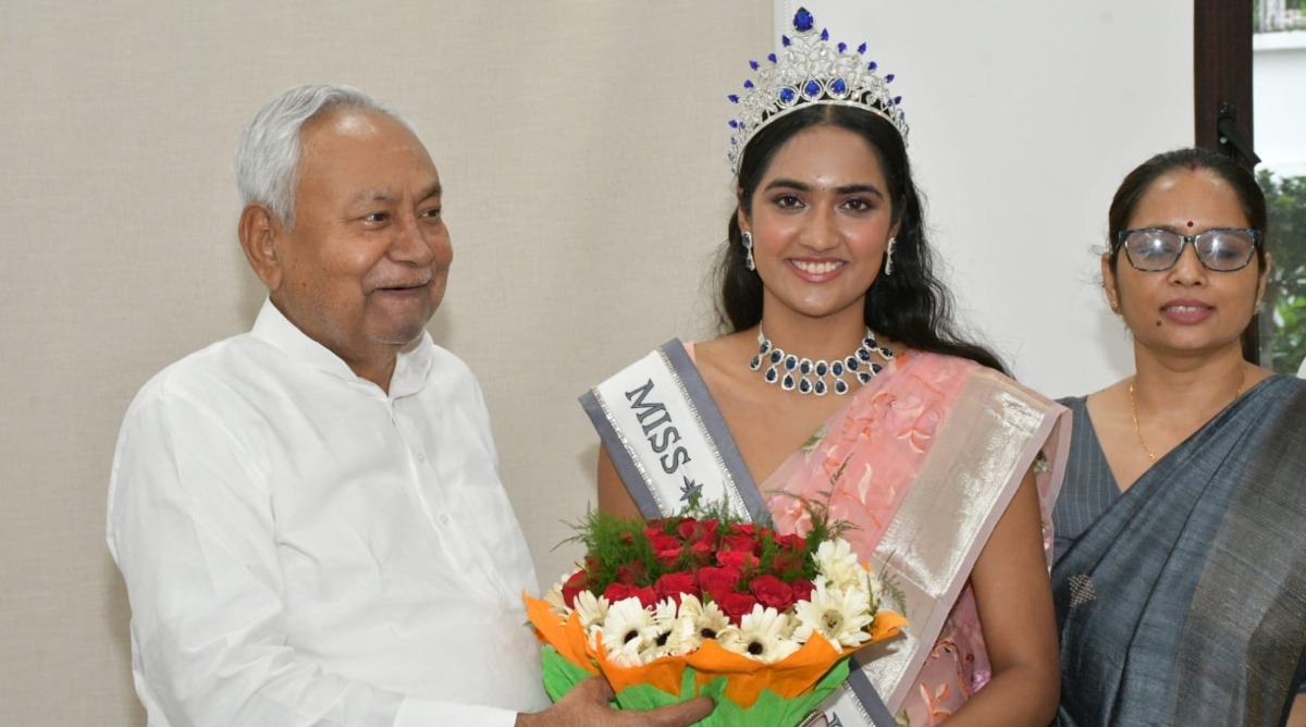 Kajal meets CM Nitish