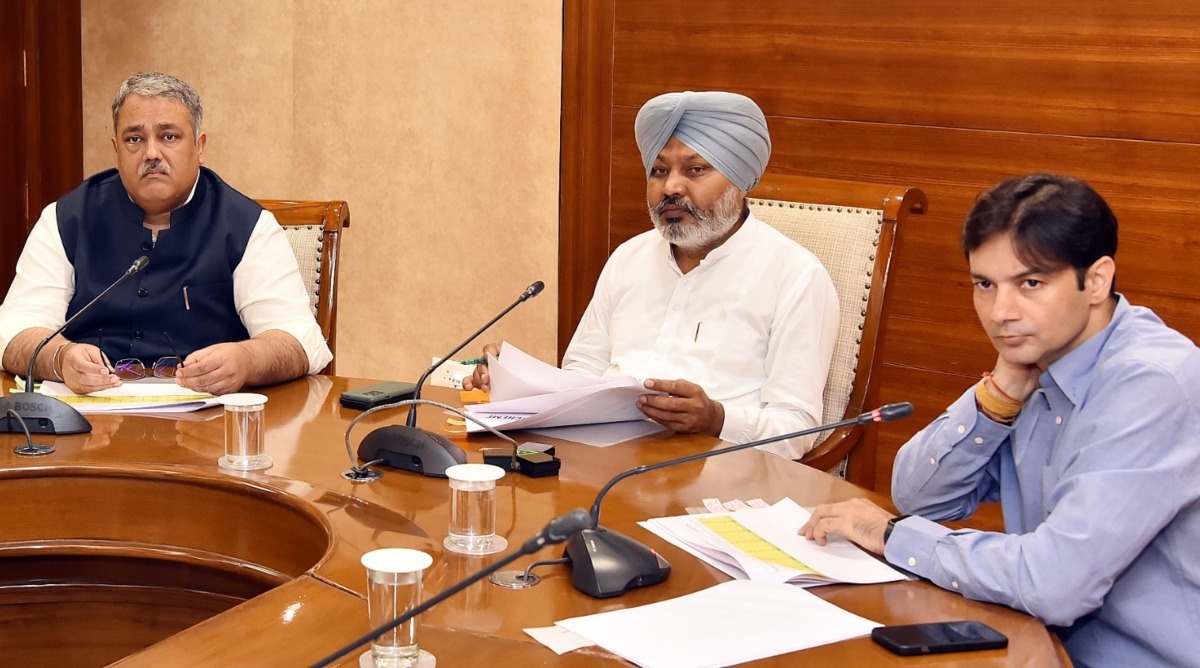 Meeting took by Finance minister Punjab