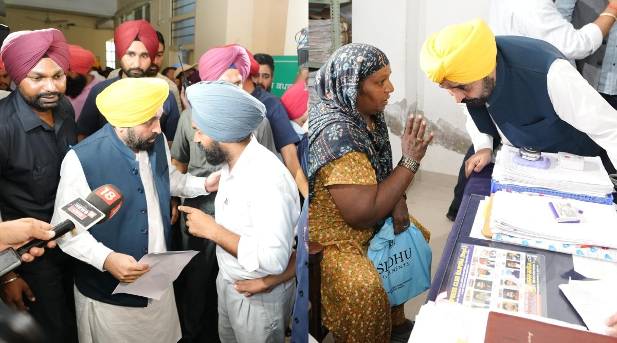 Photo of Punjab : राजपुरा तहसील में अचानक पहुंचे CM मान, लोगों और अधिकारियों से की बात
