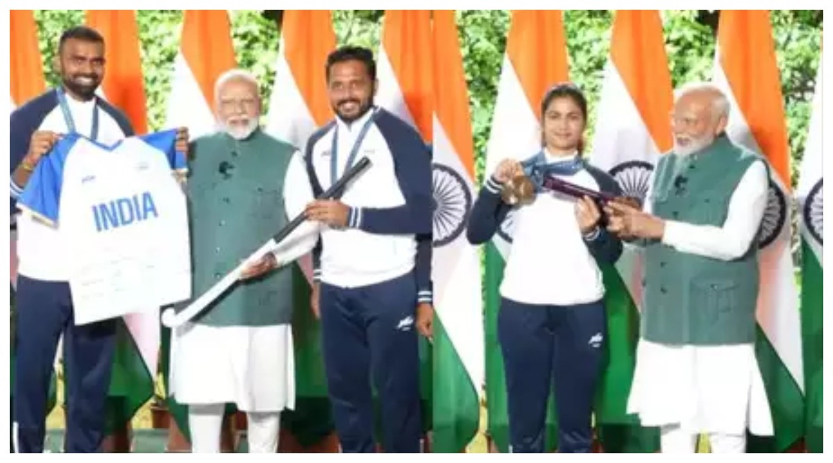 Photo of Delhi : पीएम मोदी ने पेरिस ओलंपिक में भाग लेने वाले खिलाड़ियों से की मुलाकात, खिंचवाई फोटो