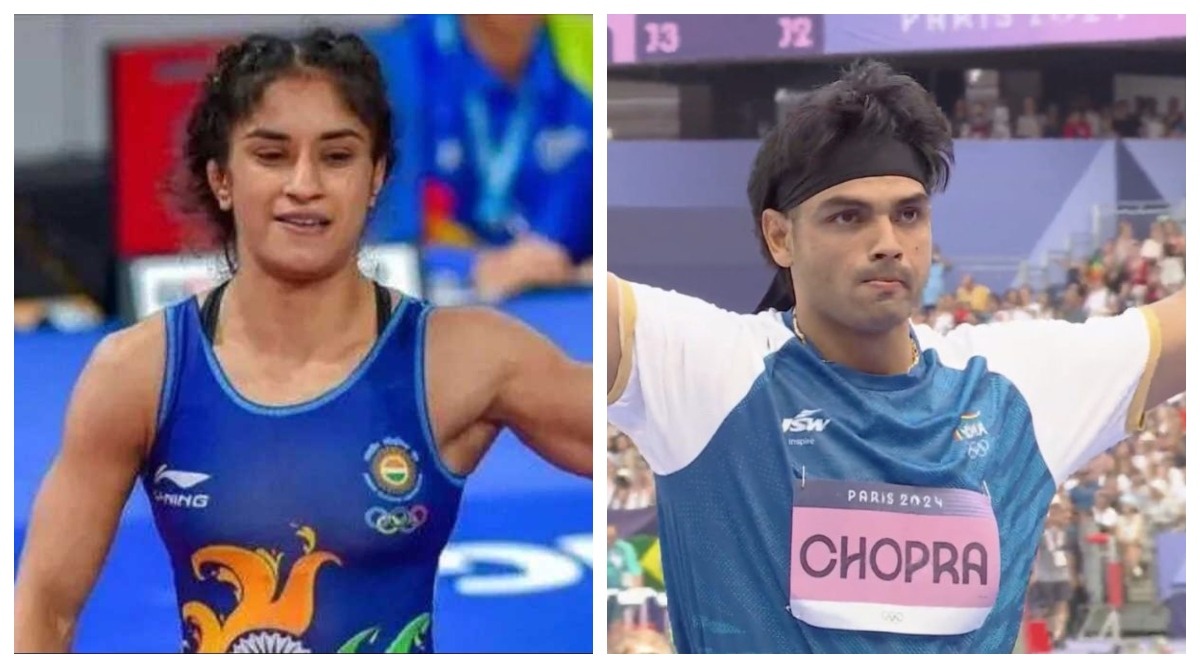 Photo of Paris Olympics : नीरज चौपड़ा और विनेश फोगाट ने फाइनल में बनाई जगह, जगाई मेडल की आस