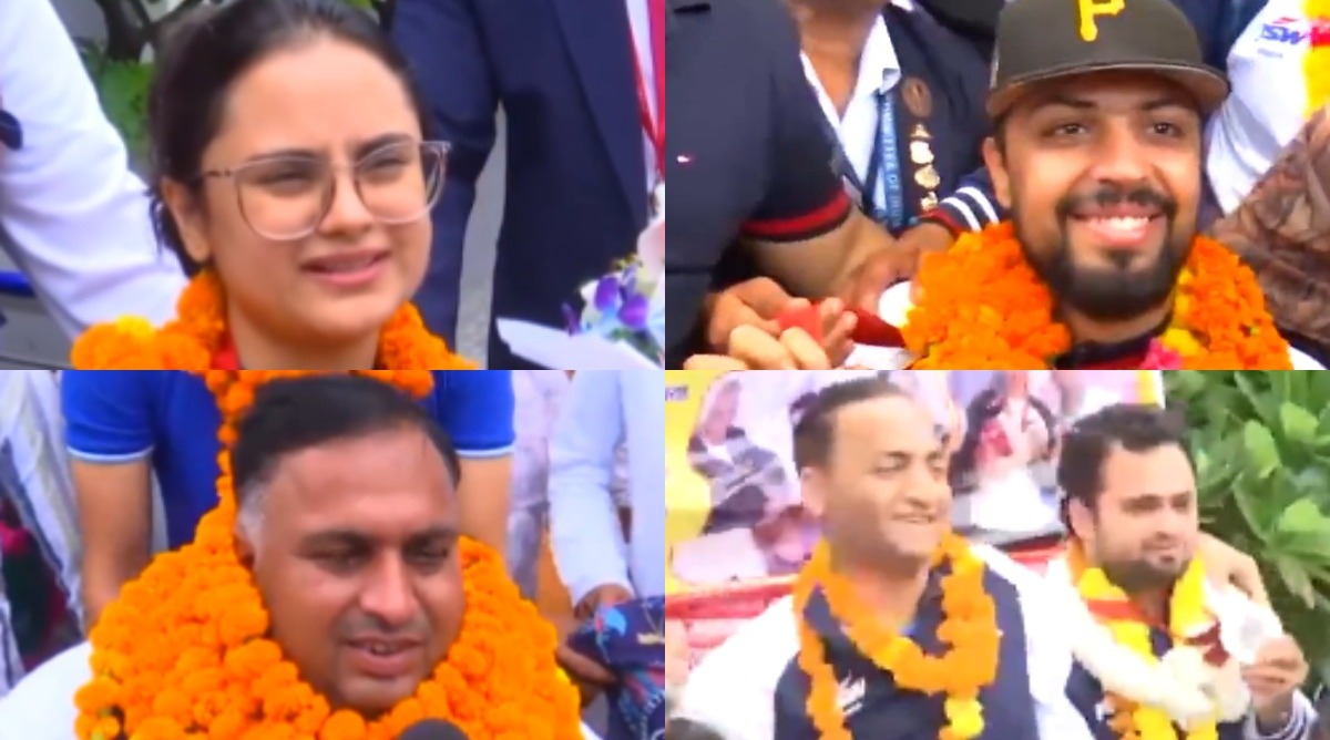 Photo of पैरा एथलीट्स का शानदार स्वागत, खिलाड़ी बोले… देश के लिए जीता मेडल, बहुत अच्छा लग रहा है