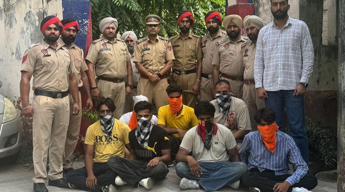 Photo of पंजाब पुलिस ने कुख्यात गैंग के सात लोगों को किया गिरफ्तार