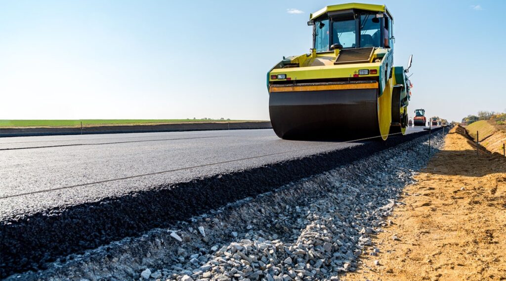 Road construction start
