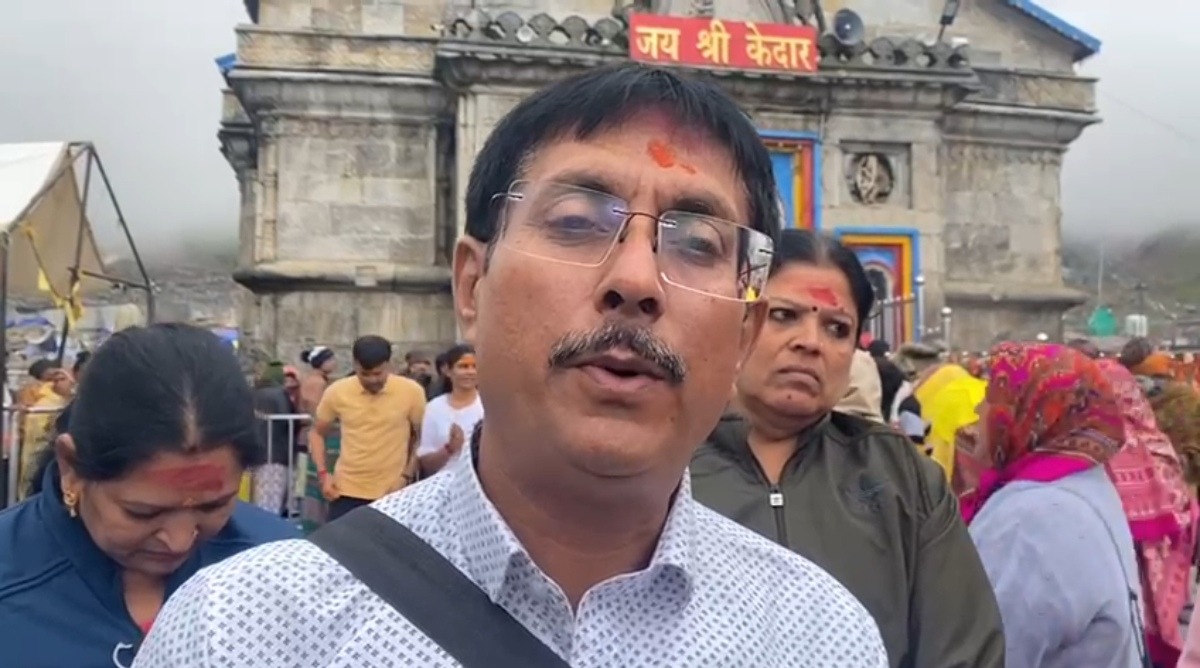 Photo of बारिश कम होने के बाद बाबा केदार के दर्शन को पहुंचने लगे भक्त