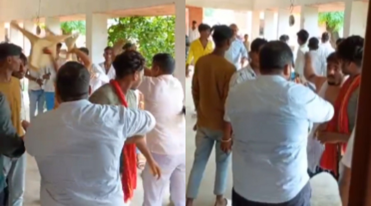 Photo of गुरुजी की डांट से था नाराज, साथियों के साथ गुरुजी को दौड़ा-दौड़ाकर पीटा