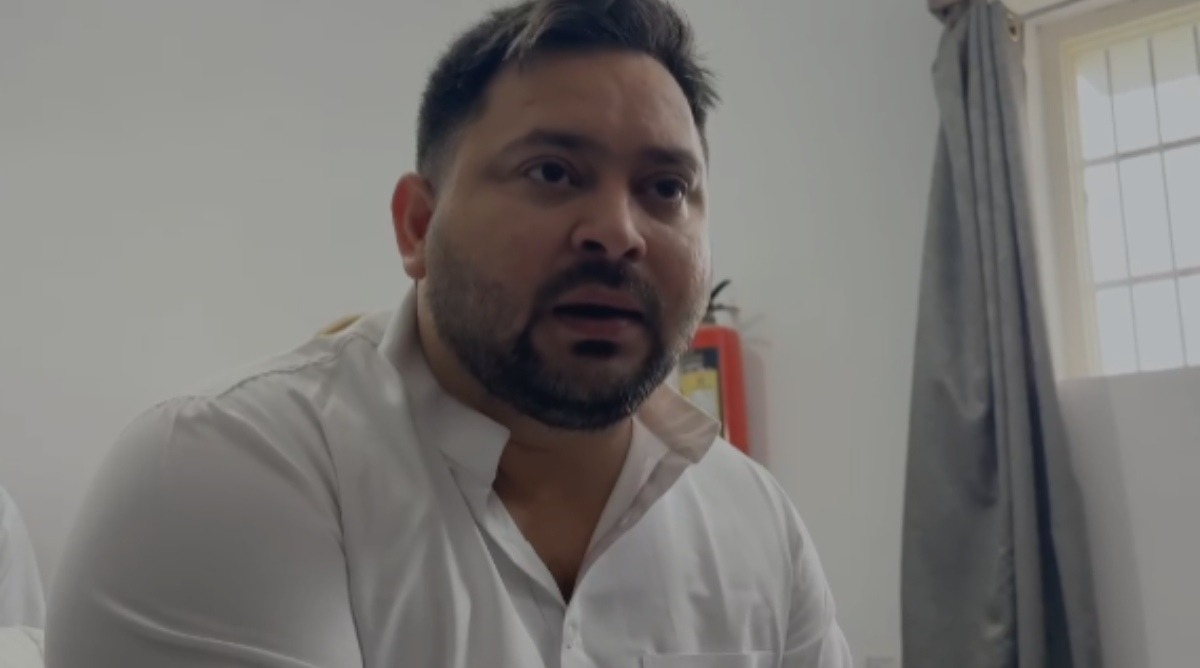 Tejashwi in Madhubani