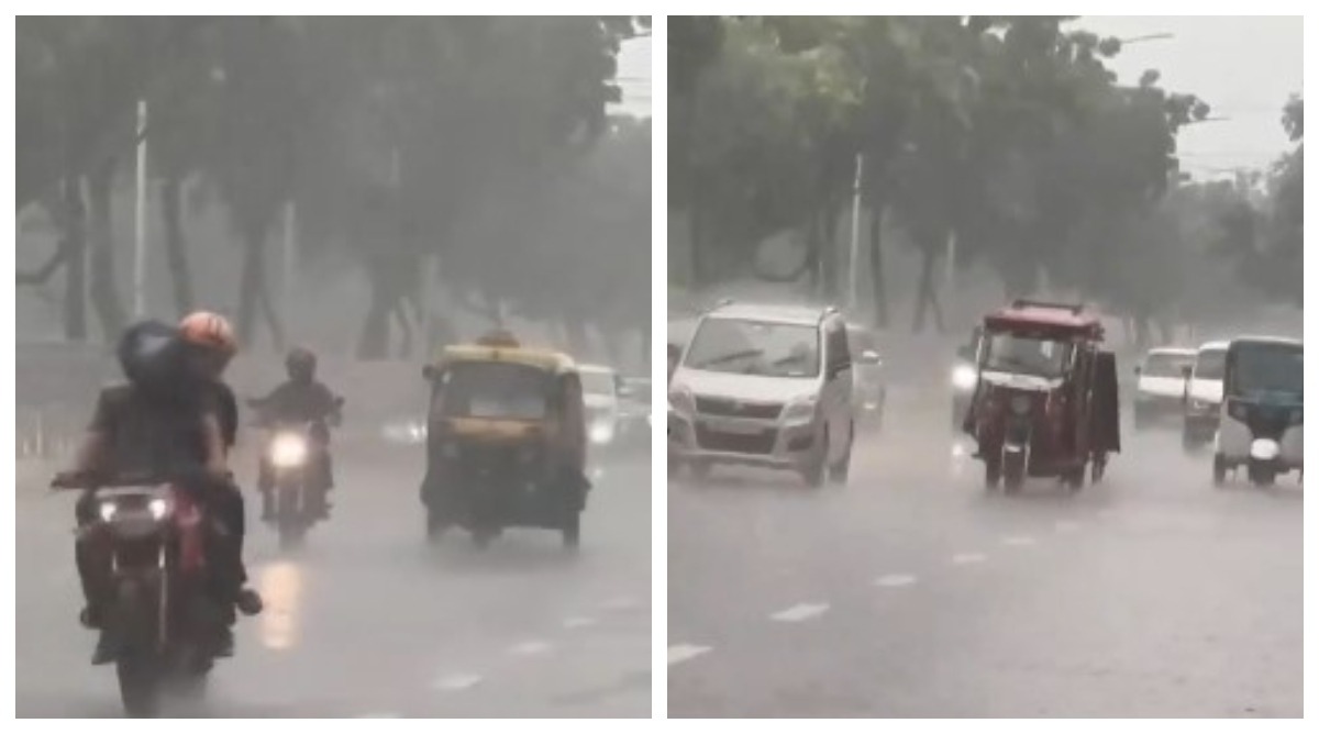 Photo of दिल्ली-यूपी से लेकर राजस्थान तक हल्की हवा के साथ हुई झमाझम बारिश