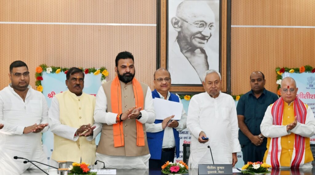 CM Nitish in Patna