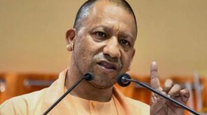 CM Yogi in a meeting