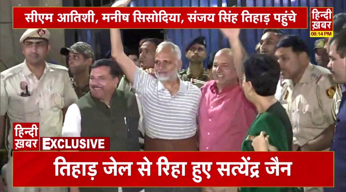 Photo of Delhi : जेल से बाहर आते ही बीजेपी पर हमलावर हुए सत्येंद्र जैन… ‘बोले जो भी काम करता है…’