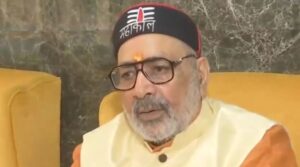 Giriraj Singh in Patna