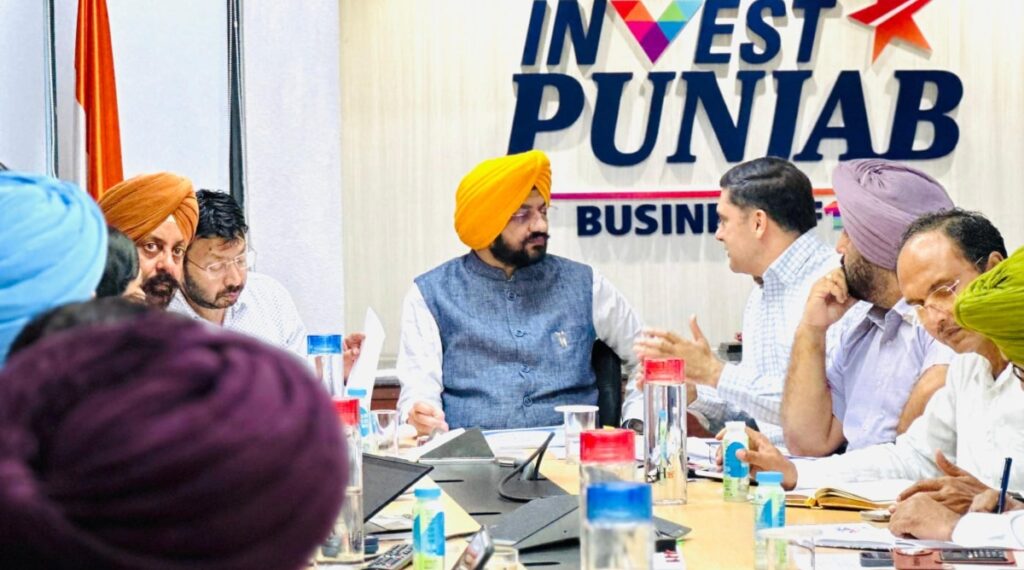 Meeting by Ministers of Punjab
