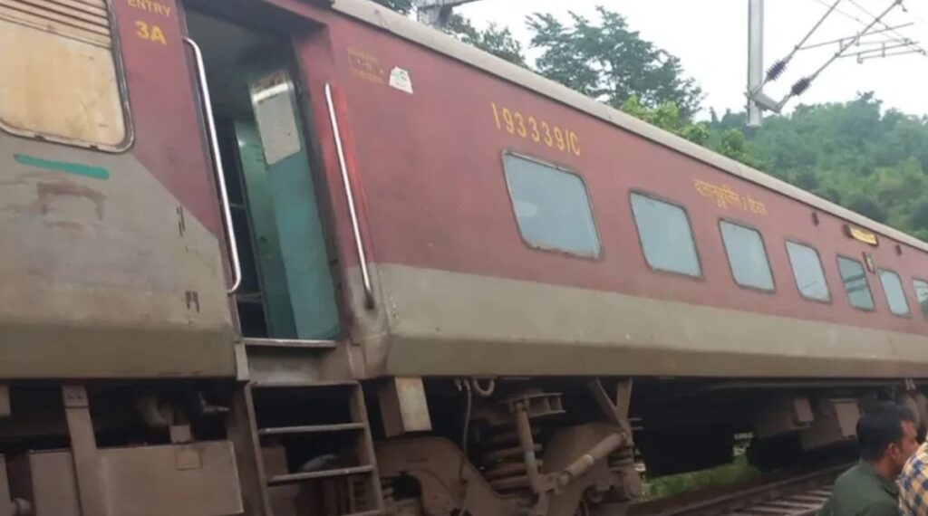 Rail accident in Assam