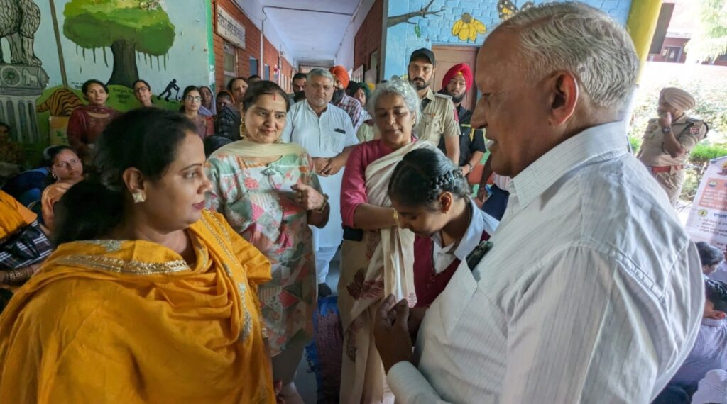 School visit by Minister