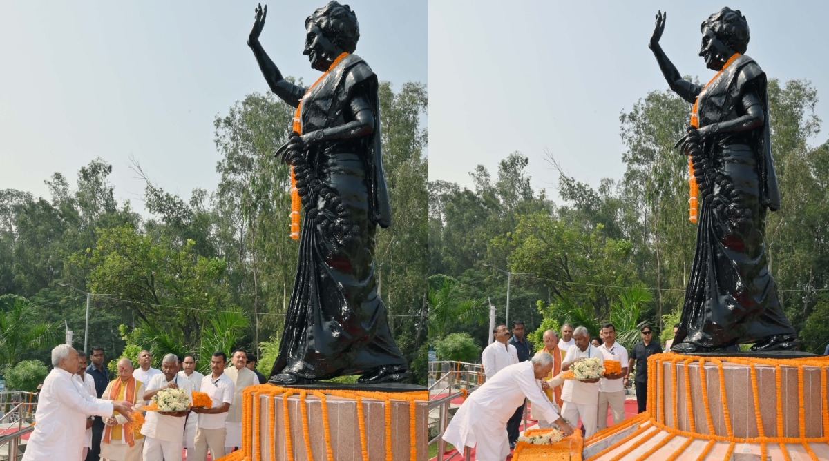 Photo of Bihar : पूर्व प्रधानमंत्री इंदिरा गांधी की पुण्यतिथि पर CM नीतीश ने अर्पित की श्रद्धांजलि
