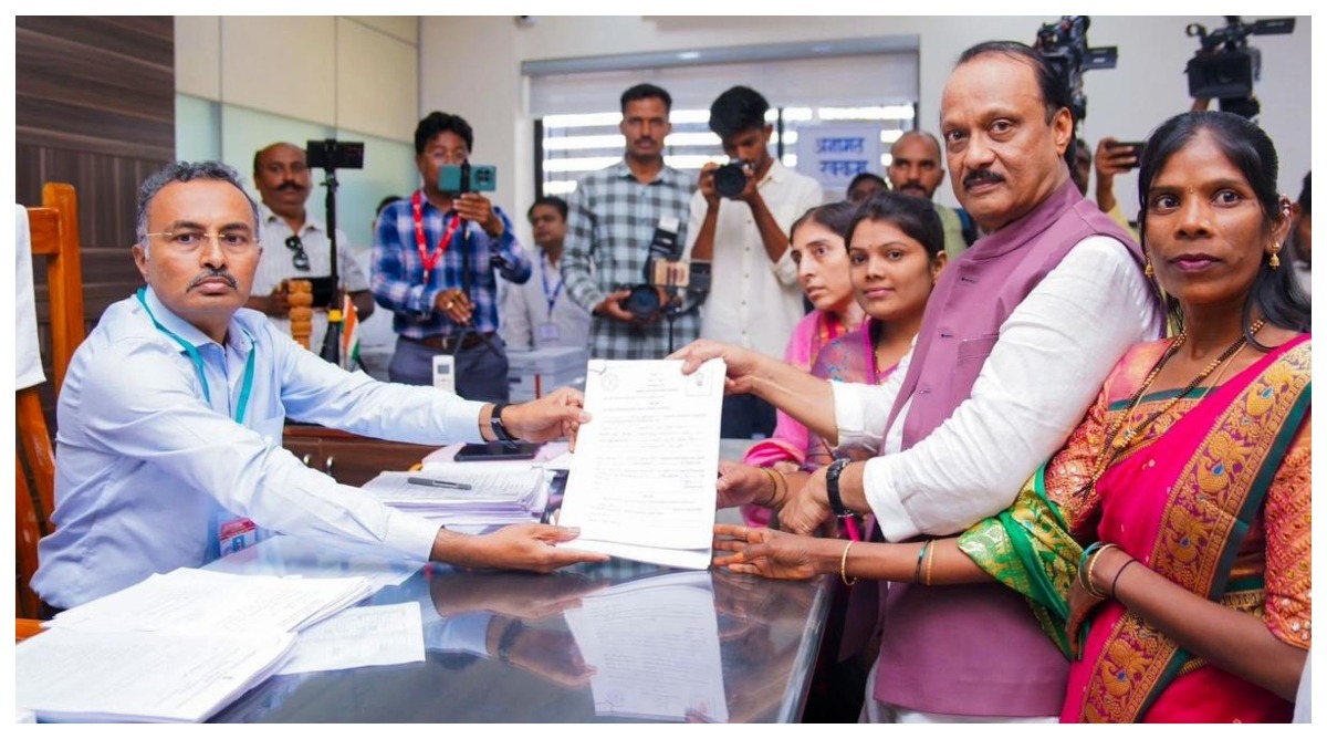 Photo of Assembly elections : अजित पवार ने बारामती सीट से दाखिल किया नामांकन