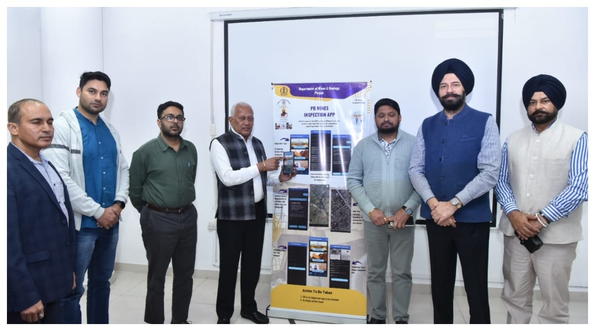 Photo of Punjab News: खनन मंत्री बरिंदर कुमार गोयल द्वारा पंजाब माइंस इंस्पेक्शन, मोबाइल ऐप लॉन्च