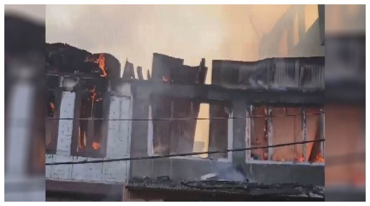 Jamia Masjid Fire